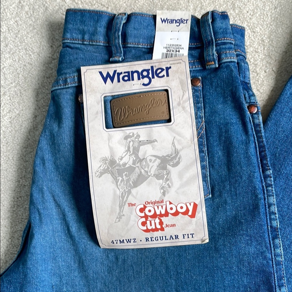 Wrangler Men's Blue Jeans